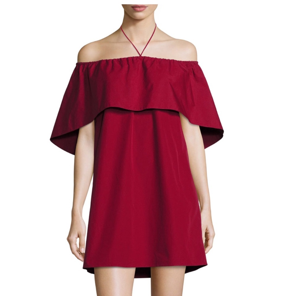 New Alice and Olivia Jada Cape Dress Size Large